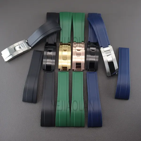 20mm Silicone Watch Strap for Daytona Models - Image 2
