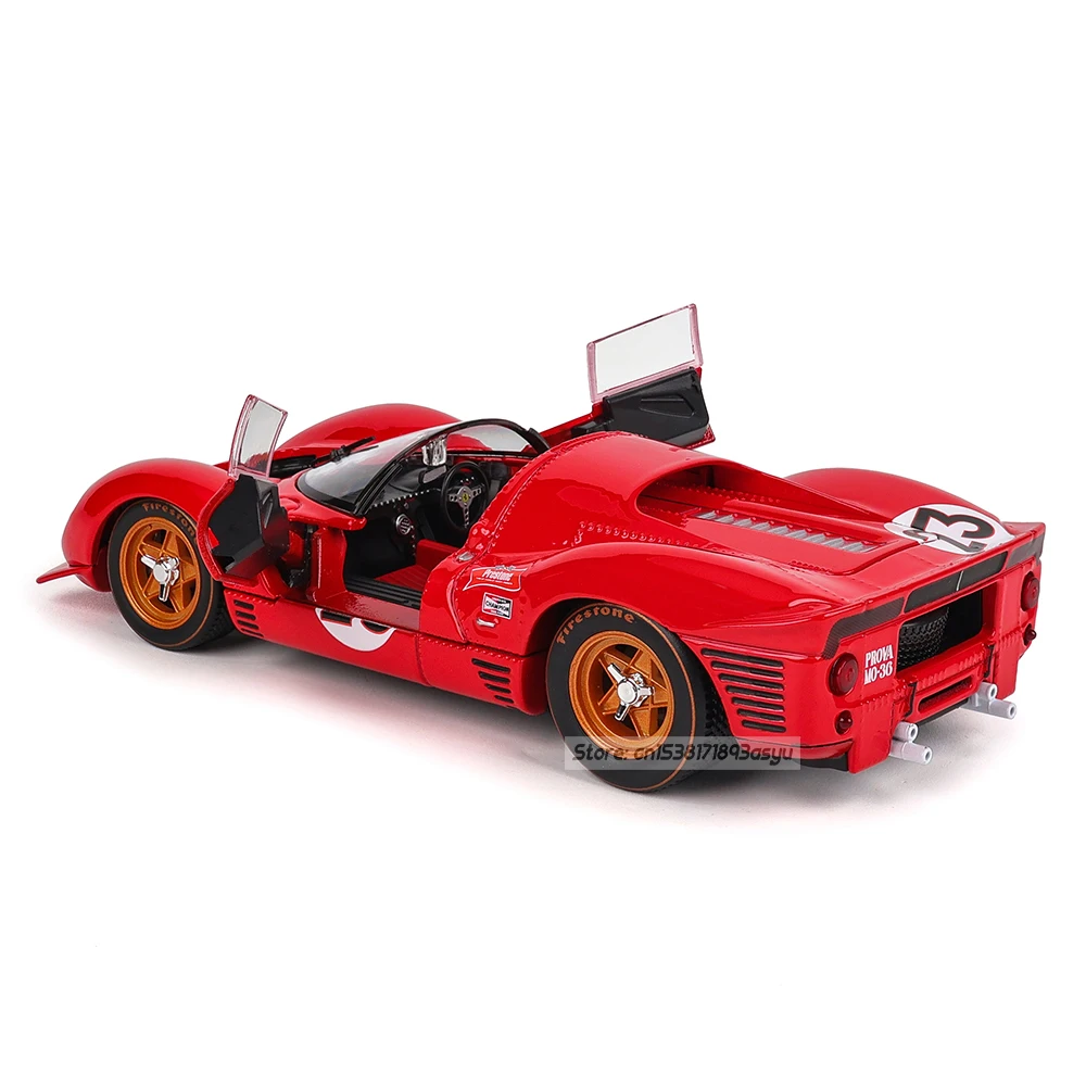 Bburago 1:24 Ferrari 330 P4 Daytona Model Car 4 Bburago 1:24 Ferrari 330 P4 Daytona Model Car - Image 4