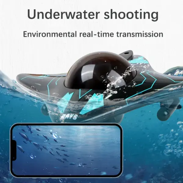 Mini WIFI Remote Control Underwater Camera Boat - Image 3