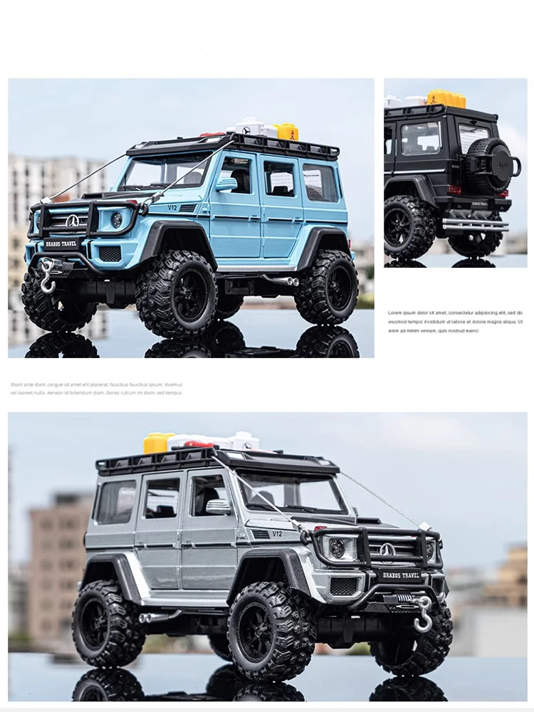 Diecast 1:24 Mercedes-Benz G550 Off-road Model 5 Diecast 1:24 Mercedes-Benz G550 Off-road Model - Image 5