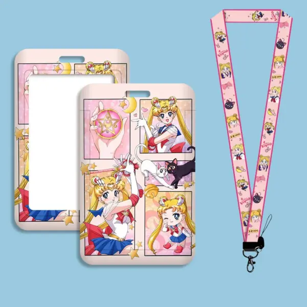 Sailor Moon Cute Key Lanyard Keychain - Image 4