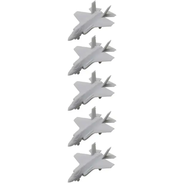 5PCS F-35A Lightning II Fighter Models - Image 7