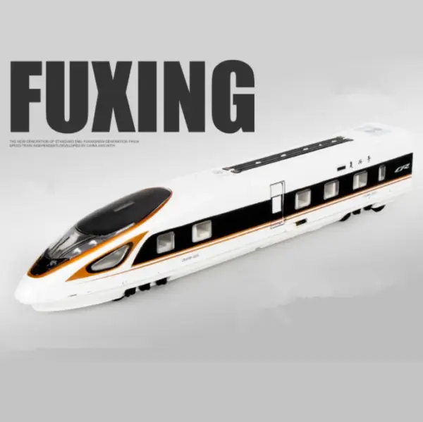 Diecast Metal High-speed Train Model Toy - Image 9