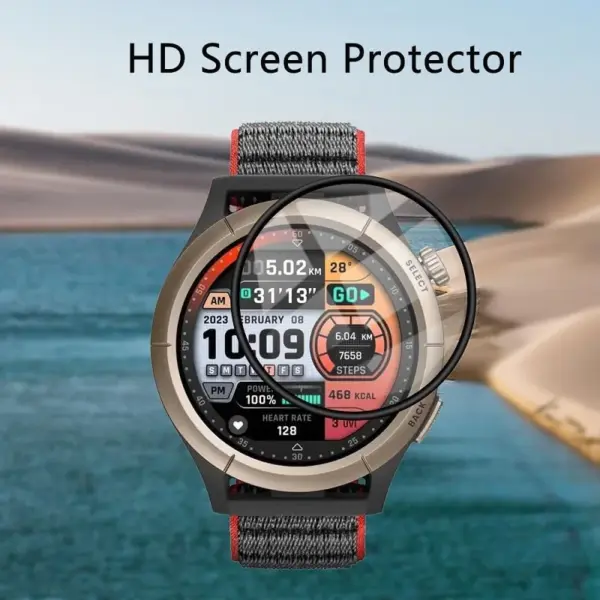 3PCS 3D Curved Screen Protector for Amazfit Cheetah - Image 6