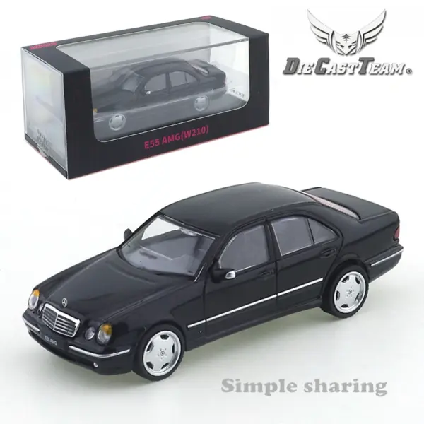 1/64 Diecast Mercedes-Benz E55 AMG Model Car - Image 8