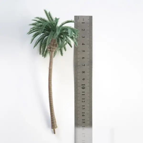 Miniature Palm Trees for HO Scale Models 5pcs - Image 11