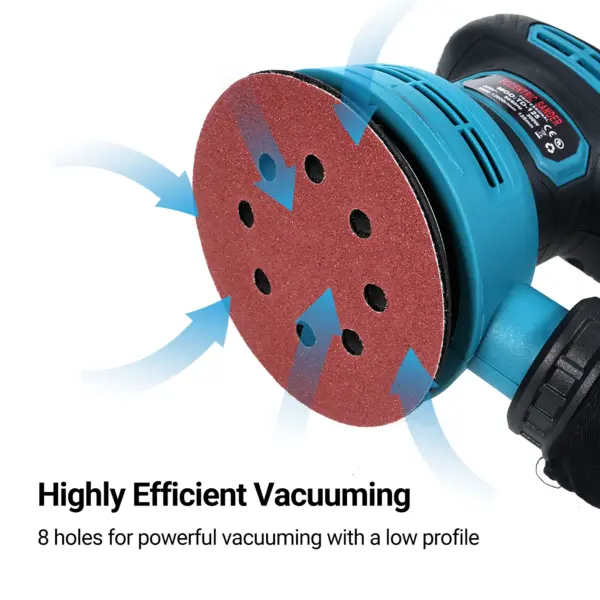 5-Inch Electric Random Orbital Sander 12000RPM - Image 5