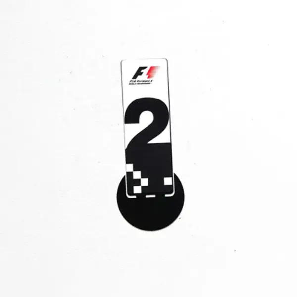 1:18 Scale F1 Parking Plate Model Decor - Image 5