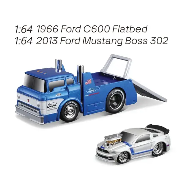 1:64 Scale Maisto Ford Mac Chevrolet Diecast - Image 9