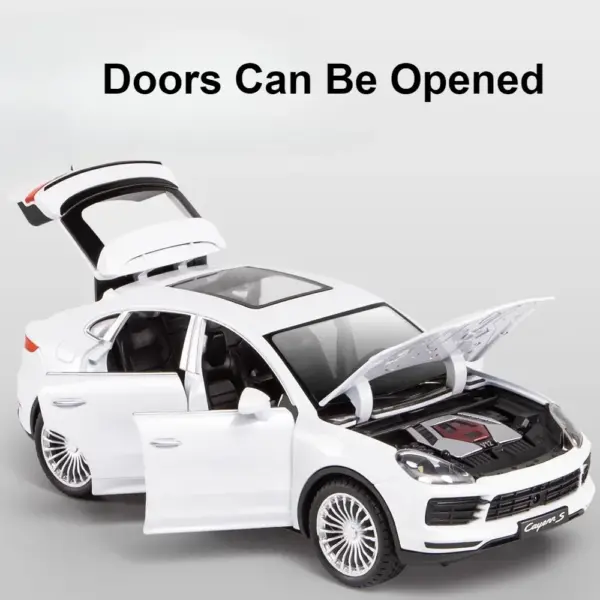 1:24 Cayenne S SUV Diecast Model with Sound - Image 5