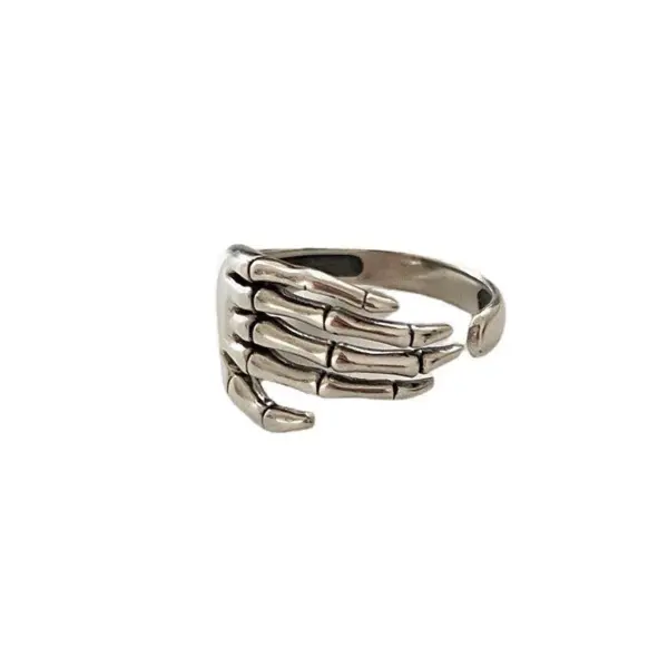 Vintage Dark Dragon Punk Ring for Adults - Image 8