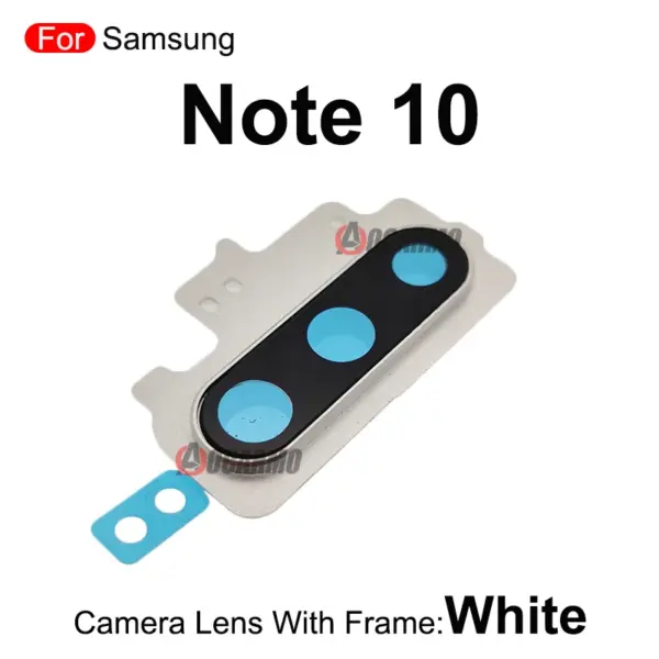 Galaxy Note 10 Plus Rear Camera Lens with Frame - Image 4
