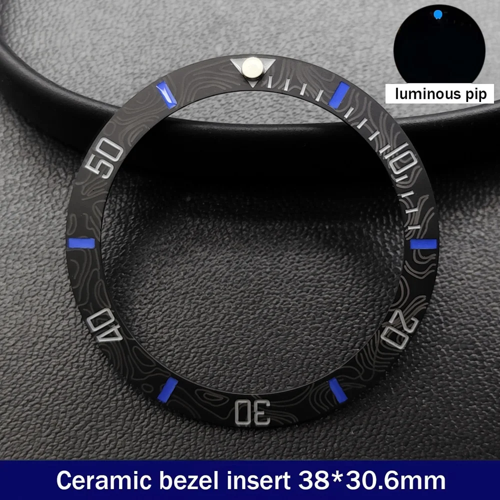 Ceramic Bezel Insert for 40mm Men's Watch 47 Ceramic Bezel Insert for 40mm Men's Watch - Image 47