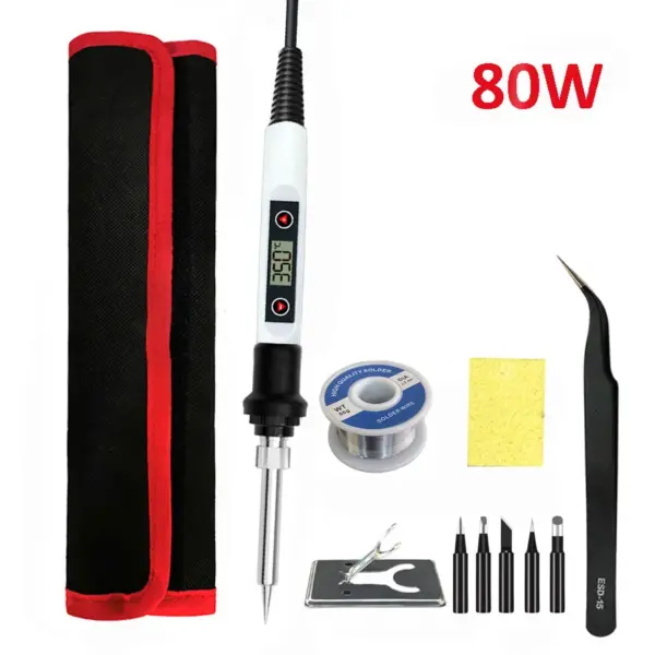 80W Digital Soldering Iron Station 220V/110V - Image 16