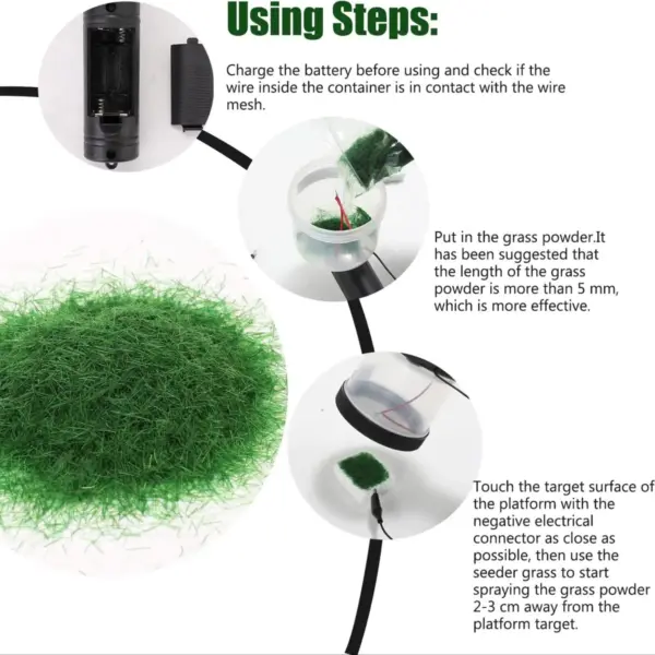 Static Grass Flocking Applicator for Models - Image 3