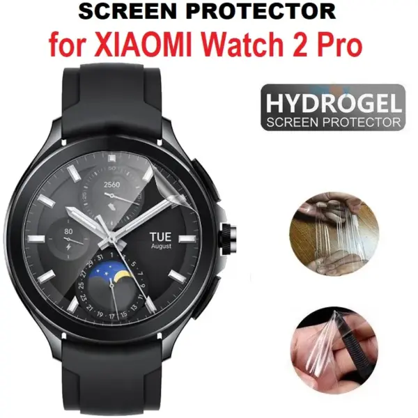 10PCS TPU Hydrogel Screen Protectors for Xiaomi Watch 2 Pro - Image 8