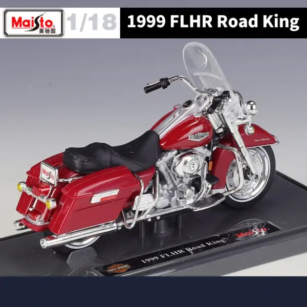 Maisto 1:18 Harley Davidson Road King Model - Image 5