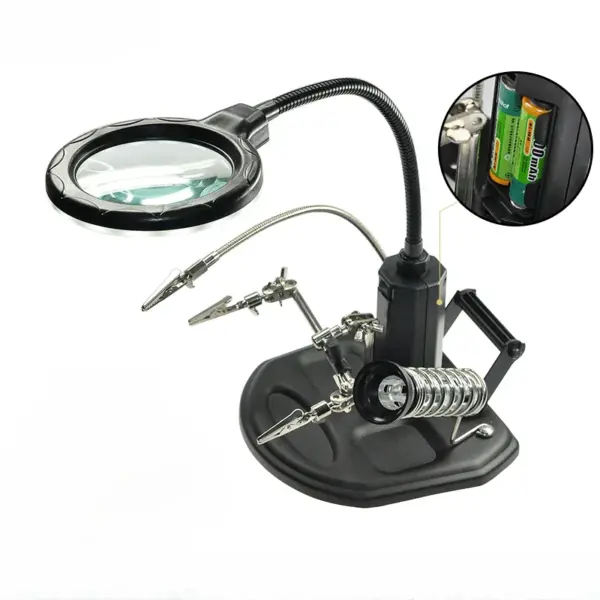 Soldering Magnifier with PCB Holder and Arms - Image 7