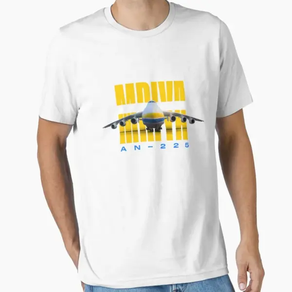 Antonov AN225 Mriya Cargo Aircraft T-Shirt - Image 8
