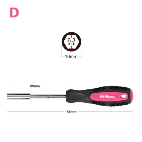 Multifunction 6.35mm Magnetic Bit Driver Set - Image 13