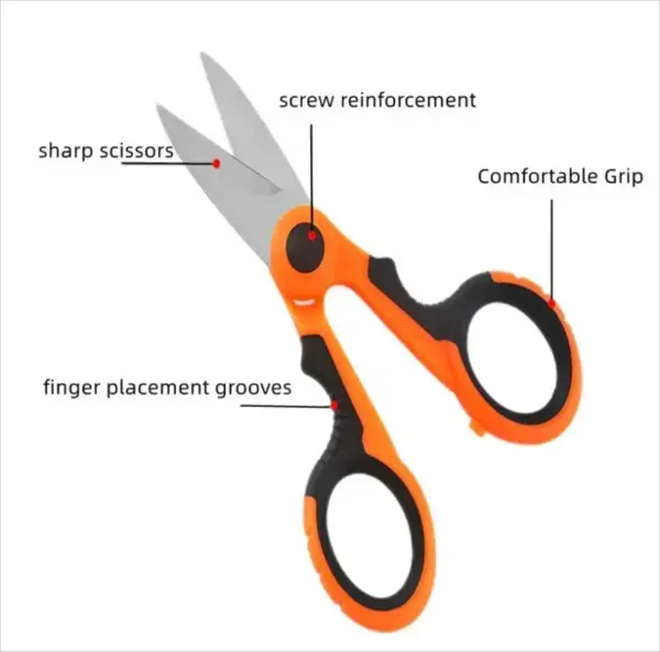 High Carbon Steel Multifunctional Scissors - Image 2