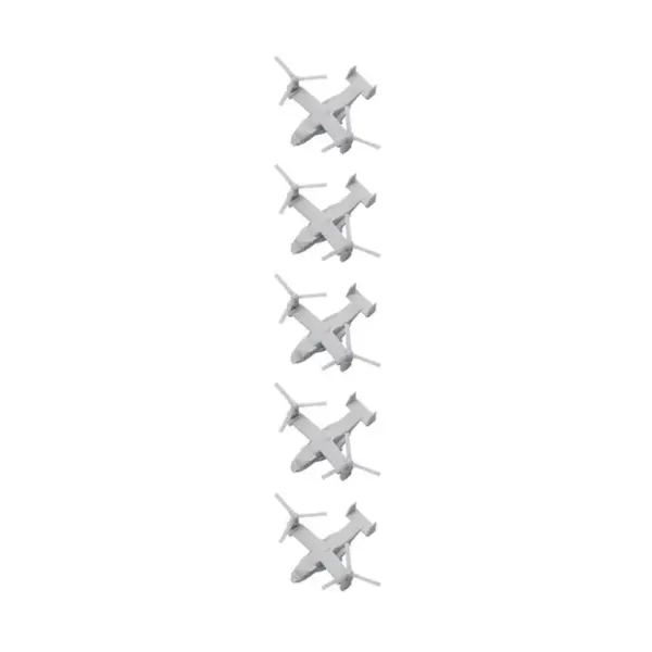 5PCS V-22 Helicopter Model Set for Display - Image 9