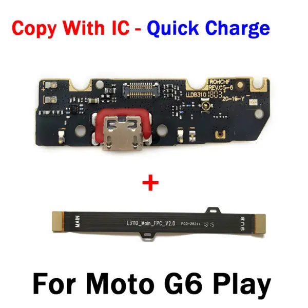 Moto G Series USB Charging Board Flex Cable Replacement - Image 4