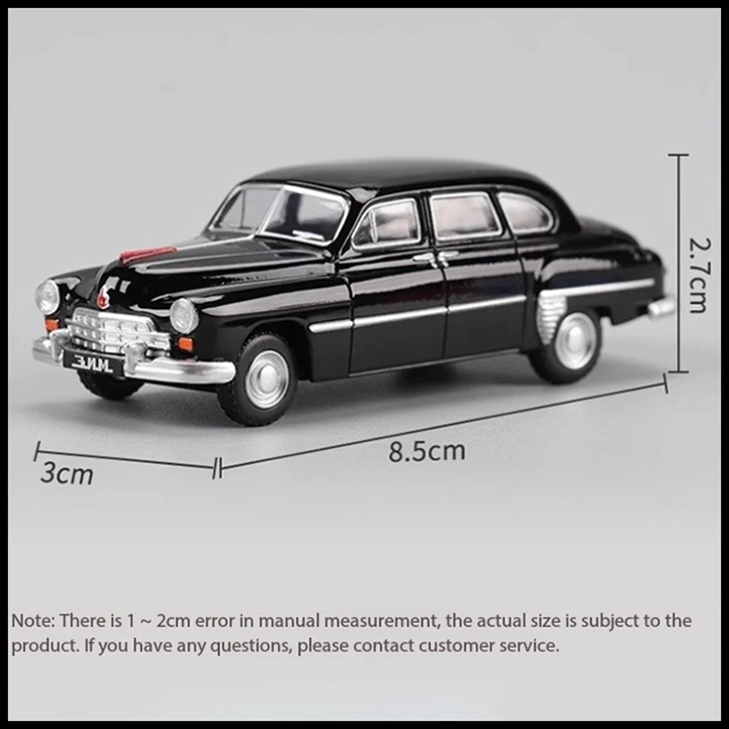 Soviet GAZ-12 ZIM Sedan 1:64 Alloy Model Car 6 Soviet GAZ-12 ZIM Sedan 1:64 Alloy Model Car - Image 6