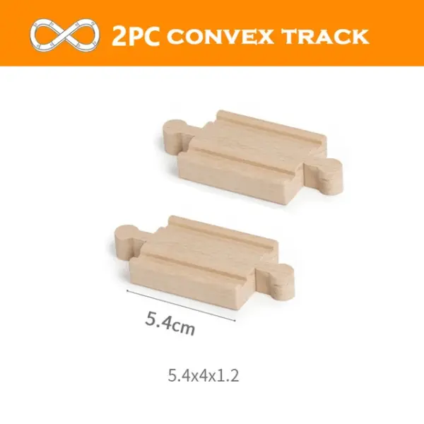 Wooden Train Track Accessories for Railway Fun - Image 23
