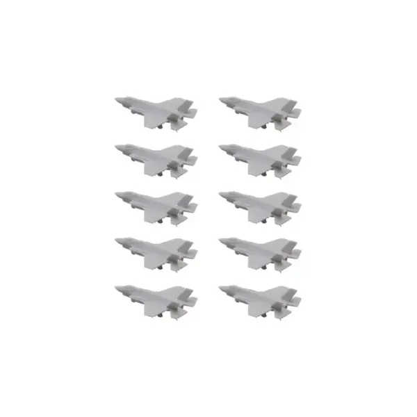 10PCS Miniature F-35A Fighter Jet Models - Image 9