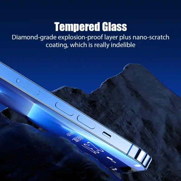 6PCS Tempered Glass for iPhone 16 15 14 13 12 - Image 6