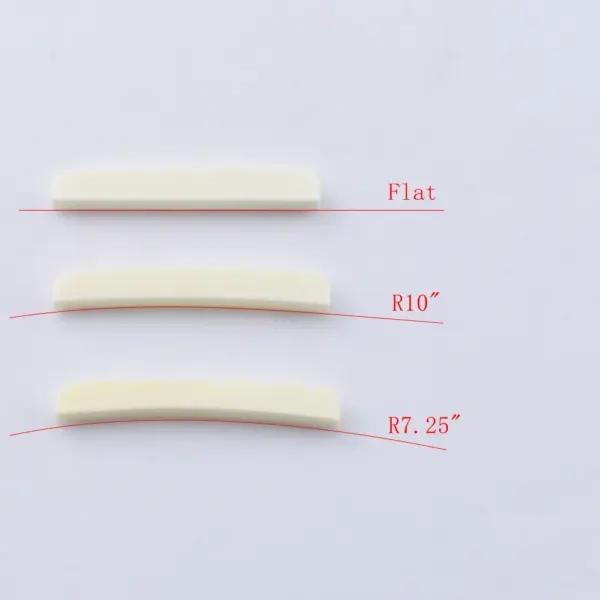 Real Slotted Bone Nut for Electric Guitars - Image 2