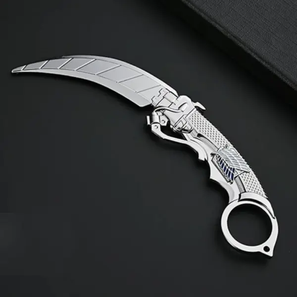 20cm Metal Black Dragon Karambit Model Knife - Image 4