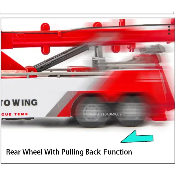 1:32 Double Hook Clearing Vehicle Model Truck - Image 5