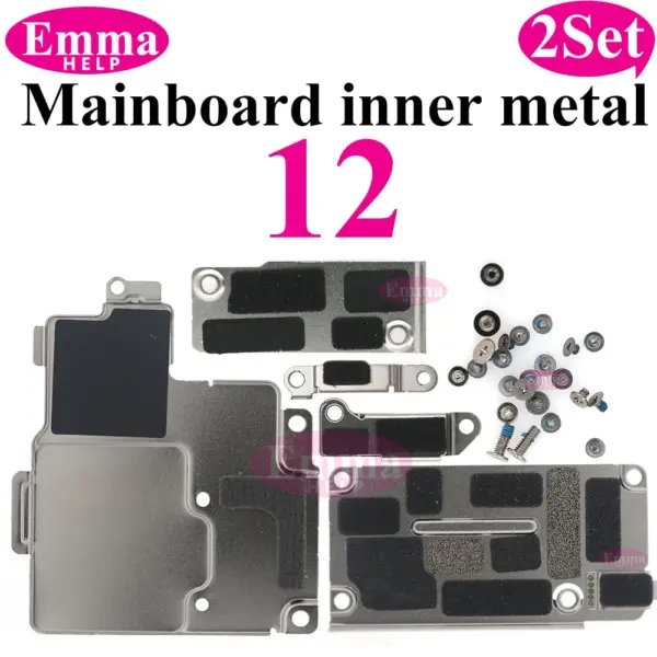 Inner Metal Battery Cover Plate Set for iPhone Models - Image 8