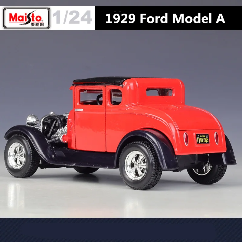 Maisto 1:24 1929 Ford Model A Diecast Car 3 Maisto 1:24 1929 Ford Model A Diecast Car - Image 3