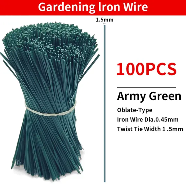 100PCS Reusable Garden Plant Cable Ties - Image 7