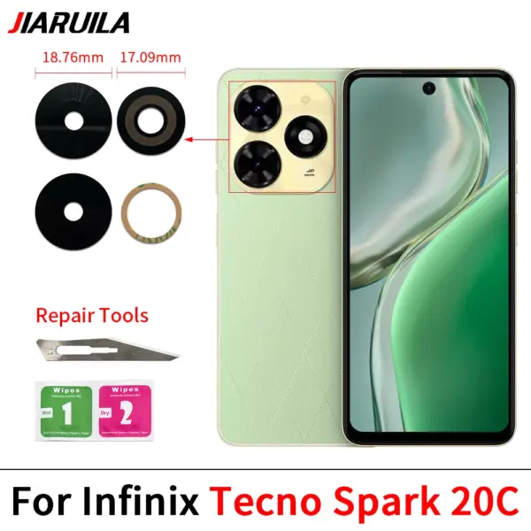 Rear Camera Glass Lens Cover for Infinix Spark 10 Series - Image 2