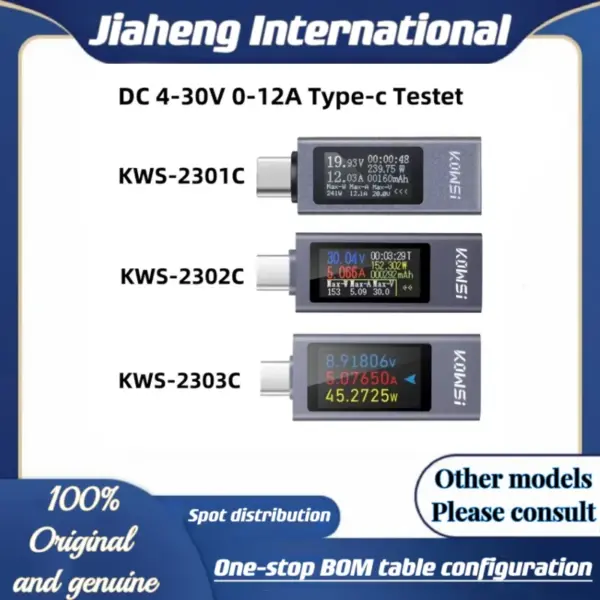 DC Voltage Ammeter Power Meter Tester KWS-2303C - Image 2
