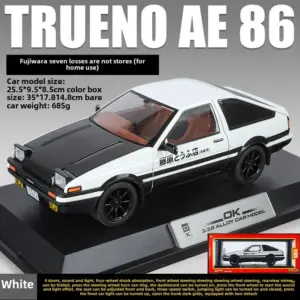 1/18 Toyota AE86 TRUENO Diecast Car Model 14 S343bb7162fda4280bc893a11adf90484u