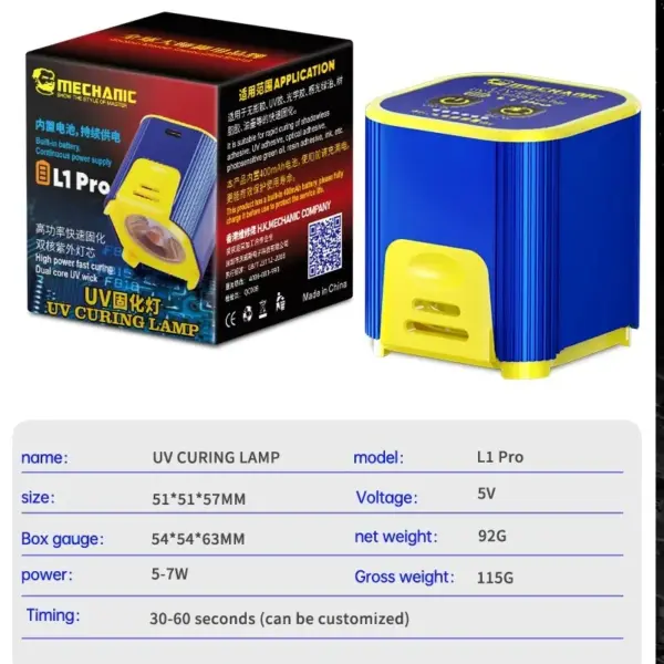 UV Curing Lamp L1 Pro for Fast Adhesive Curing - Image 5