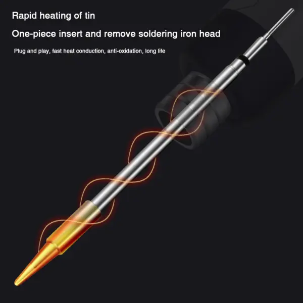 Portable USB Soldering Iron Set Adjustable Temp - Image 6