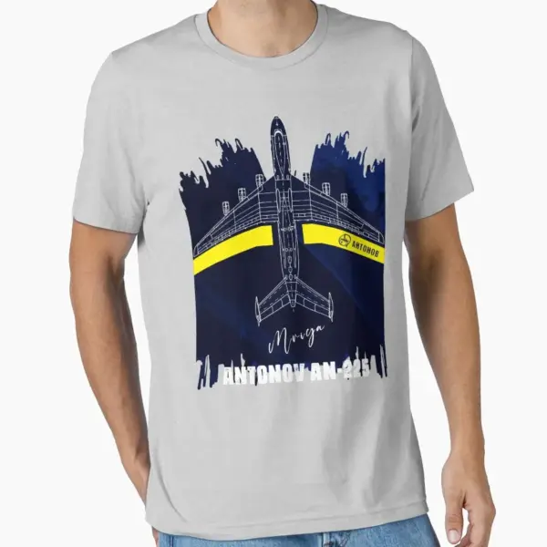 Antonov AN225 Mriya Cargo Aircraft T-Shirt - Image 13