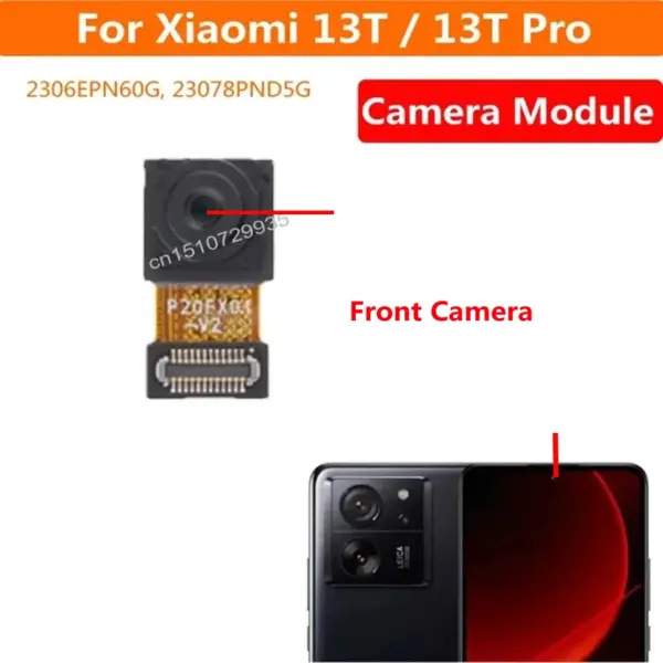 Front Facing Selfie & Rear Camera Flex Cable for Xiaomi 13T - Image 7