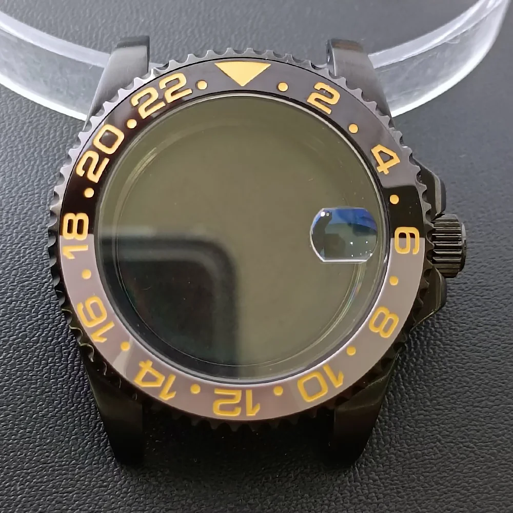 40.5mm Stainless Steel Watch Case for NH34/35/36 64 40.5mm Stainless Steel Watch Case for NH34/35/36 - Image 64