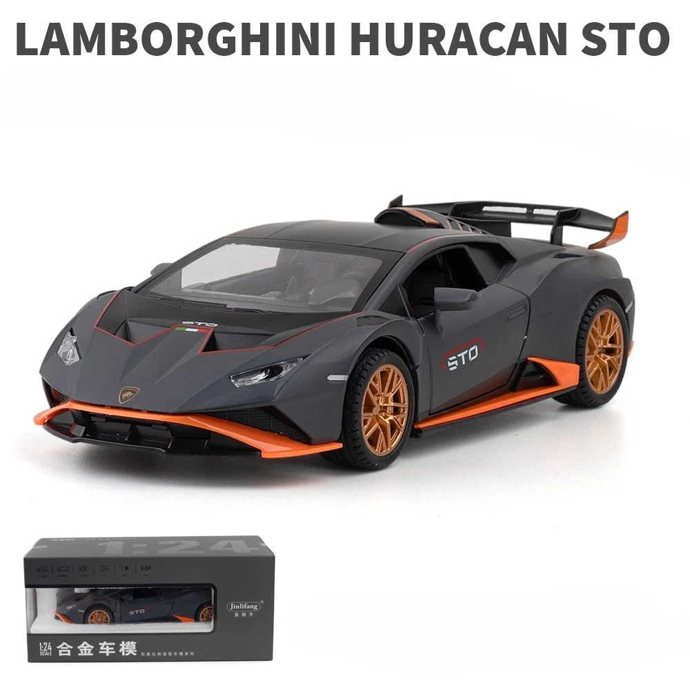 Alloy 1:24 Lambo Huracan STO Diecast Model 8 Alloy 1:24 Lambo Huracan STO Diecast Model - Image 8