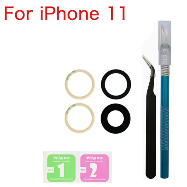 Replacement Back Camera Glass Lens for iPhone 11-14 - Image 4