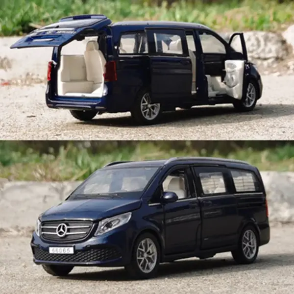 1:32 Alloy MPV Car Model Diecast Vehicle - Image 7