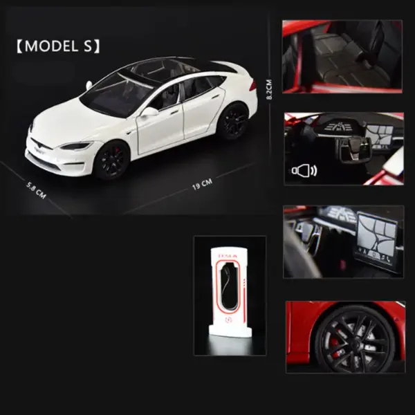 1:24 Alloy Model Y 3 S SUV Diecast Car - Image 18