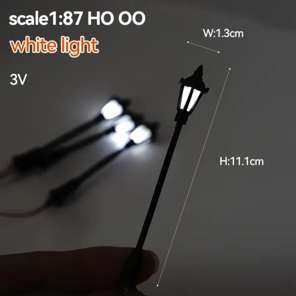 5pcs Street Lamps for Railway Scenery - Image 7